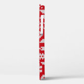 Coques Case-Mate iPhone Tricot sans couture motif Norvège pull de fête d (Verso / Gauche)