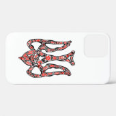 Coques Case-Mate iPhone Trident de l'emblème national ukrainien tryzub sty (Verso (horizontal))