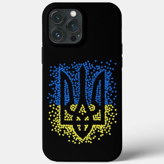 Coques Case-Mate iPhone Trident de l'emblème ukrainien tryzub dispersant l (Verso)