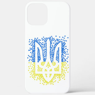 Case-Mate iPhone Case Trident de l'emblème ukrainien tryzub dispersant l