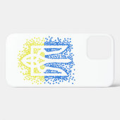 Coques Case-Mate iPhone Trident de l'emblème ukrainien tryzub dispersant l (Verso (horizontal))