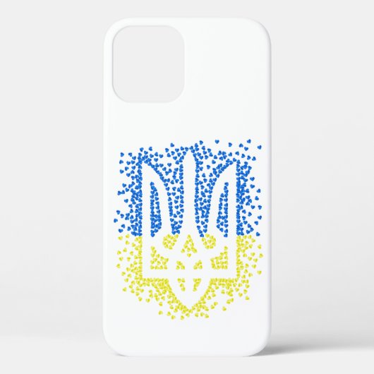 Coques Case-Mate iPhone Trident de l'emblème ukrainien tryzub dispersant l (Verso)