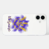 Coques Case-Mate iPhone Trident ukrainien fait d'oreille de blé (Verso (horizontal))