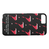 Coques Case-Mate iPhone TRINIDAD DRAPEAU Écriture chrétienne personnalisab (Dos (Horizontal))