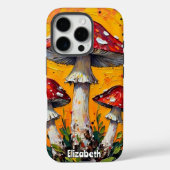 Coques Case-Mate iPhone Trio de champignons vibrants (Verso)