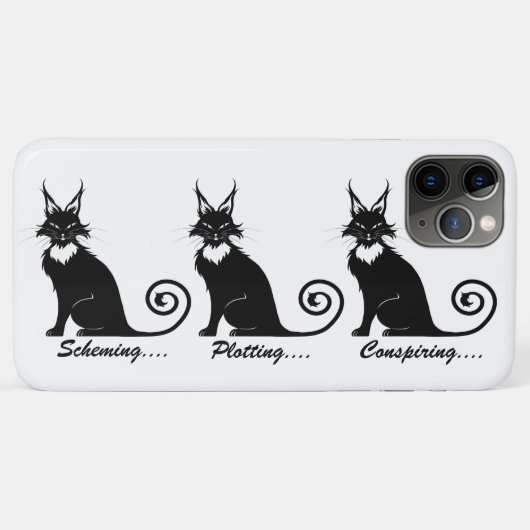 Coques Case-Mate iPhone Trio de chats en lot (Dos (Horizontal))