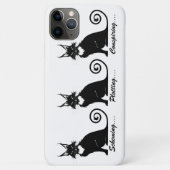 Coques Case-Mate iPhone Trio de chats en lot (Dos)