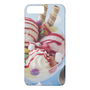 Coque iPhone 8 Plus/7 Plus Trio de crème glacée et de parfait doux
