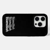 Coques Case-Mate iPhone Triple Bismillah Noir (Verso (horizontal))
