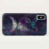 Coques Case-Mate iPhone Triple Déesse Lunaire de la Lune Univers (Dos (Horizontal))