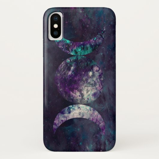 Coques Case-Mate iPhone Triple Lune déesse Luna Univers (Dos)