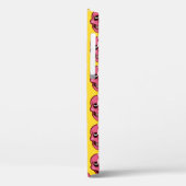 Coques Case-Mate iPhone Trippé crâne rose jauneHalloween (Verso / Gauche)