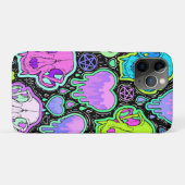 Coques Case-Mate iPhone Trippy Cat Skuls (Dos (Horizontal))