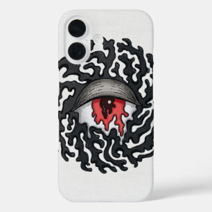 Coques iPhone 16 Trippy Eye with Tentacles - Trippy Surreal Art