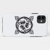 Coques Case-Mate iPhone Triskelion Celtique noeud Mandala Design noir (Dos (Horizontal))