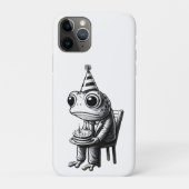 Coques Case-Mate iPhone Triste grenouille Joyeux anniversaire (Dos)