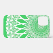 Coques Case-Mate iPhone Tristy de semis verts Mandala (Verso (horizontal))