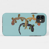 Coques Case-Mate iPhone Trois cas d'IPhone 5 de Geckos (Dos (Horizontal))