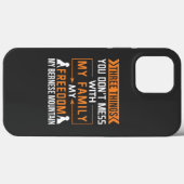 Coques Case-Mate iPhone Trois choses que vous ne manquez pas avec mon chie (Verso (horizontal))