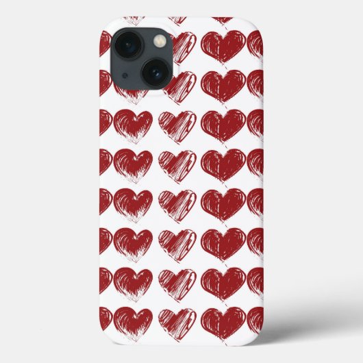 Coques Case-Mate iPhone Trois coeurs (Verso)