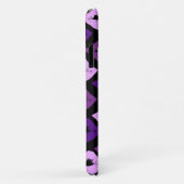 Coques Case-Mate iPhone Trois différents Motif de nuances de lèvres violet (Dos/Droite)