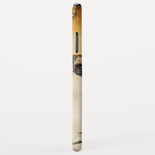 COQUES Case-Mate iPhone TROIS DOGGIES AVEC MONOGRAM ROSE (Dos/Droite)