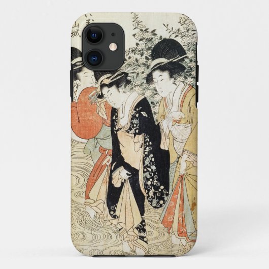 Coques Case-Mate iPhone Trois filles barbotant en rivière, de la 'mode (Dos)
