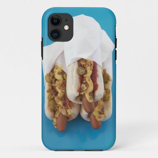 Coques Case-Mate iPhone Trois hot-dogs en petits pains (Dos)