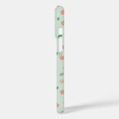 Coques Case-Mate iPhone Trois jolies perruches Fleur de cerisier (Verso / Gauche)