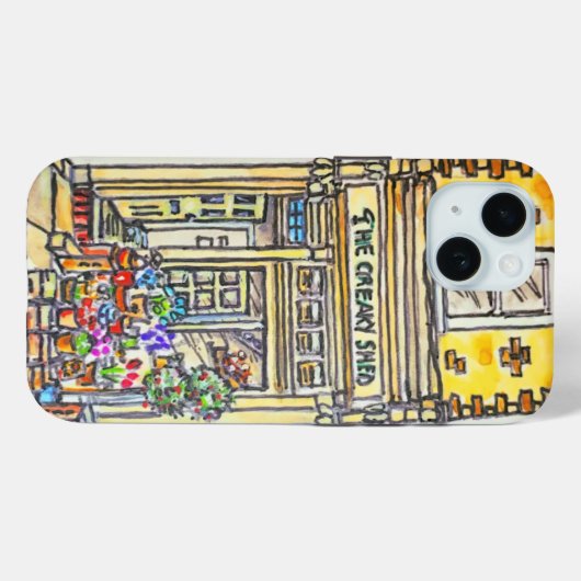 Coques Case-Mate iPhone Trois maisons (Verso (horizontal))