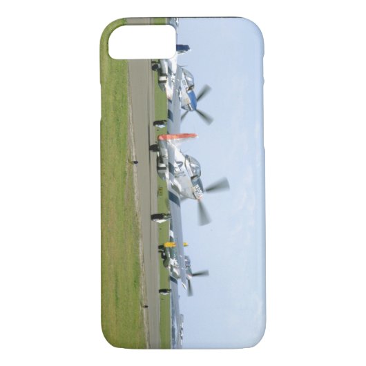 Coques Case-Mate iPhone Trois mustangs P51 prenant des avions d'Off_WWII (Dos)