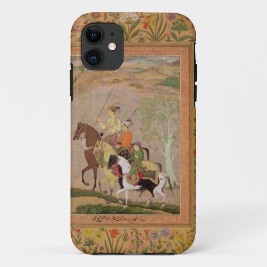 Coques Case-Mate iPhone Trois princes Going Hunting, c.1635 (gouache sur (Dos)