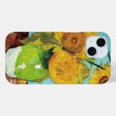 Coques Case-Mate iPhone Trois tournfleurs | Vincent van Gogh (Verso (horizontal))
