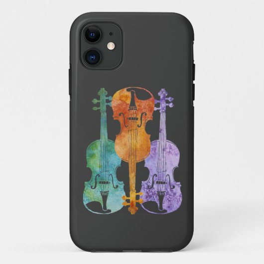 Coques Case-Mate iPhone Trois violons (Dos)