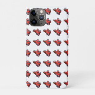 Case-Mate iPhone Case Trois Voitures Classiques Rouge Et Blanc Vintage,