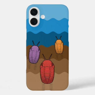 Coques iPhone 16 Plus Trois Voyageurs Trilobites - Paléontologie