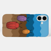 Coques Case-Mate iPhone Trois Voyageurs Trilobites - Paléontologie (Verso (horizontal))