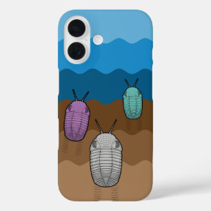 Coques iPhone 16 Trois Voyageurs Trilobites - Paléontologie