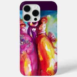 Coque iPhone 15 Pro Max TROISIÈME MASQUE / Mascarade du Carnaval vénitien