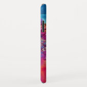 Coques Case-Mate iPhone TROISIÈME MASQUE Monogramme de mascarade vénitienn (Dos/Droite)