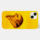 Coques Case-Mate iPhone Troll en noir et jaune (Verso (horizontal))