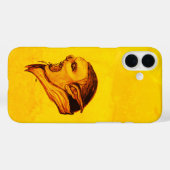 Coques Case-Mate iPhone Troll en noir et jaune (Verso (horizontal))