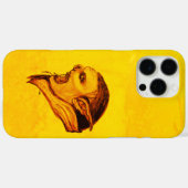 Coques Case-Mate iPhone Troll en noir et jaune (Verso (horizontal))