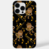 Coques Case-Mate iPhone Trombone Nut Music Notes Noir (Verso)