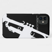 Coques Case-Mate iPhone Trompette personnalisable (Dos (Horizontal))