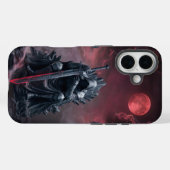 Coques Case-Mate iPhone Trône de lune de sang - Roi foncé (Verso (horizontal))