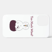 Coques Case-Mate iPhone Trop de vin (Verso (horizontal))