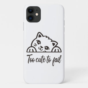 Case-Mate iPhone Case Trop mignon pour échouer