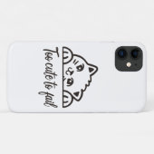 Coques Case-Mate iPhone Trop mignon pour échouer (Dos (Horizontal))