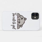 Coques Case-Mate iPhone Trop mignon pour échouer (Dos (Horizontal))